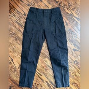 Men's P & Co Black High-Waisted Pants 28X30